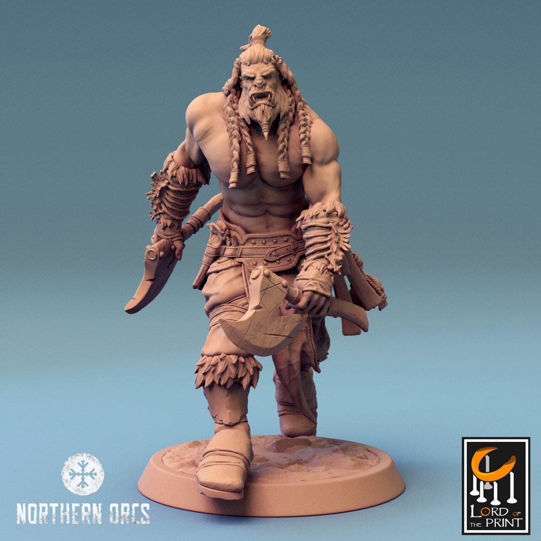 Northern Orcs Infantry Pack By Rescale Miniatures!