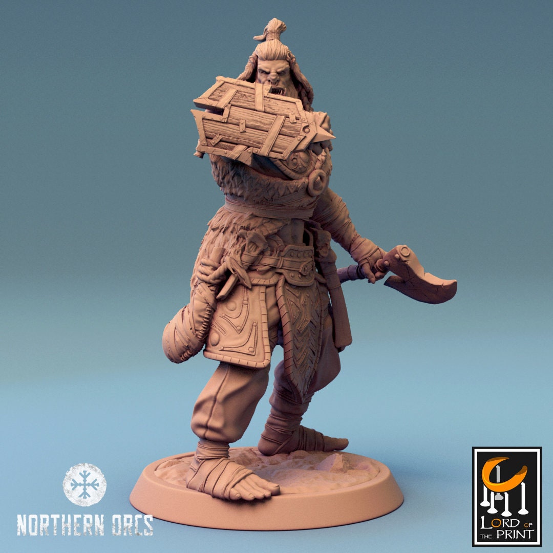 Northern Orcs Infantry Pack By Rescale Miniatures!